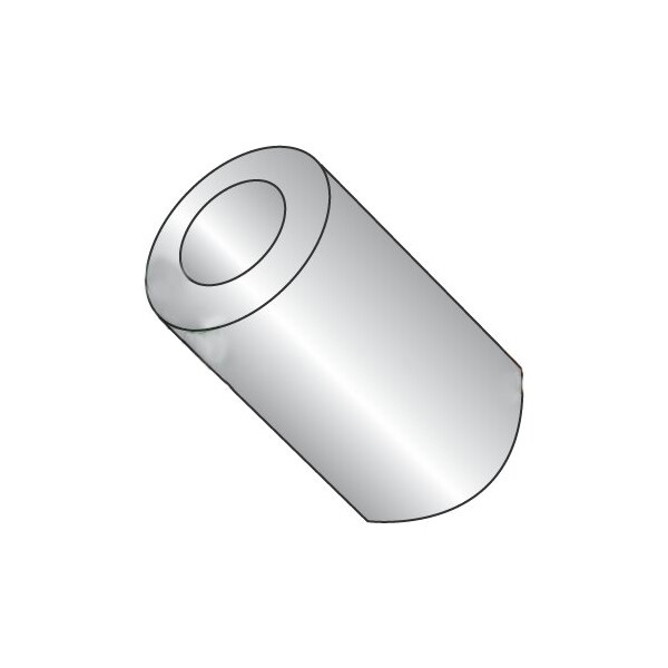 Newport Fasteners Round Spacer, #8 Screw Size, Plain Stainless Steel, 1 in Overall Lg, 0.166 in Inside Dia, 500 PK 694292 - main